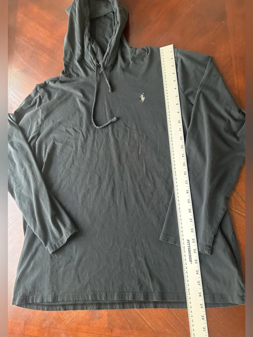 Polo by Ralph Lauren blackLightweight Pullover Hoodie size XXL